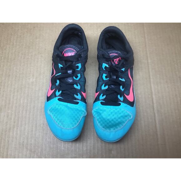 Nike Rival MD 7 Hyper Jade/Black Track &  Spikes Running Cleats 8.5 - Picture 5 of 12